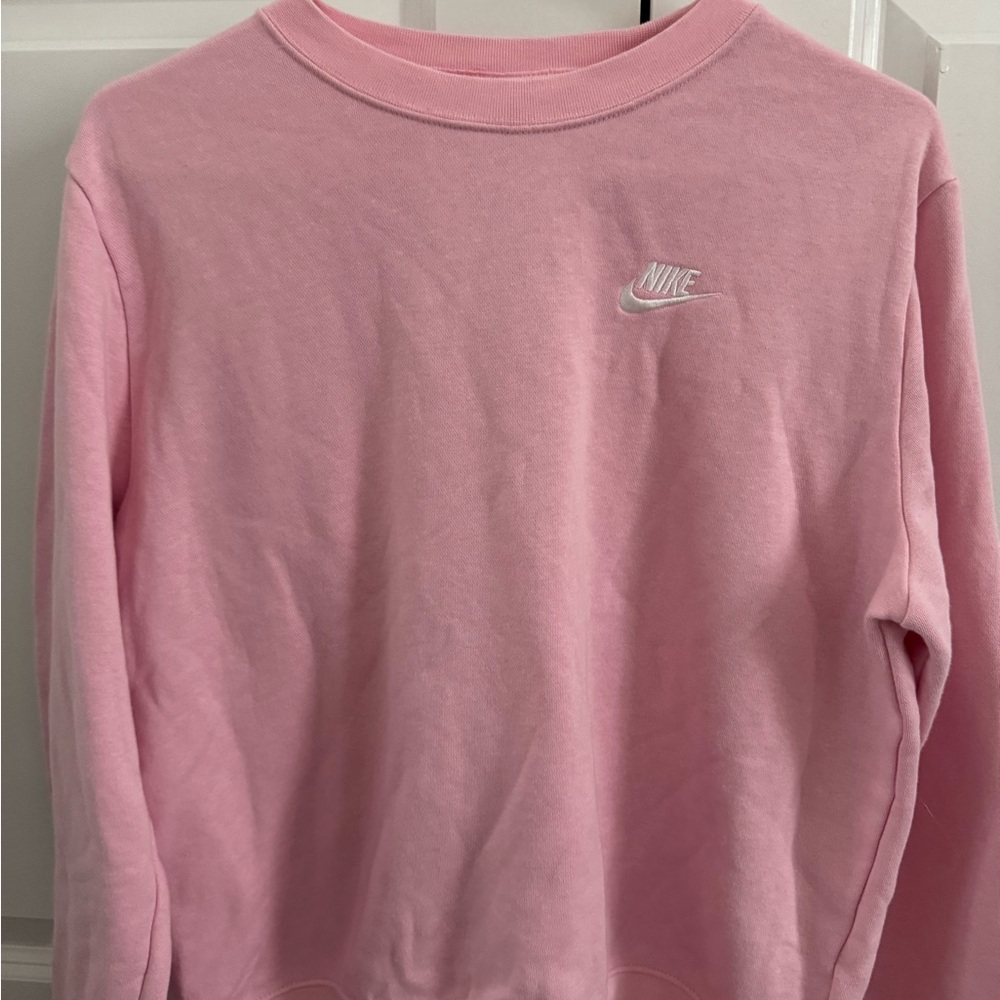 Pink Nike Crewneck Medium